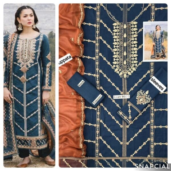 FABRIC LAWN 90/70 3PC
