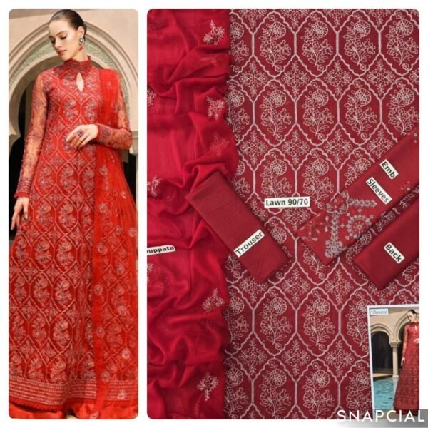 FABRIC LAWN 90/70 3PC