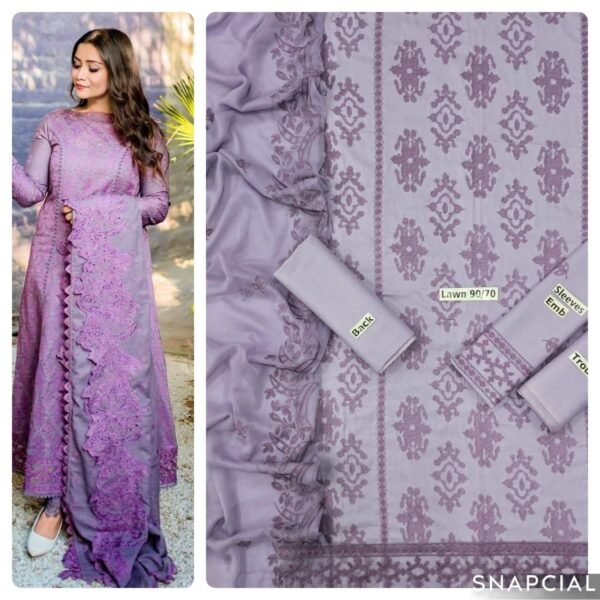 FABRIC LAWN 90/70 3PC