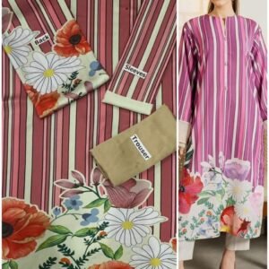LULUSAR Digital Printed 2pc Fabric Silk