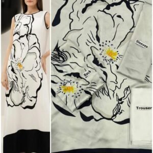 LULUSAR Digital Printed 2pc Fabric Silk