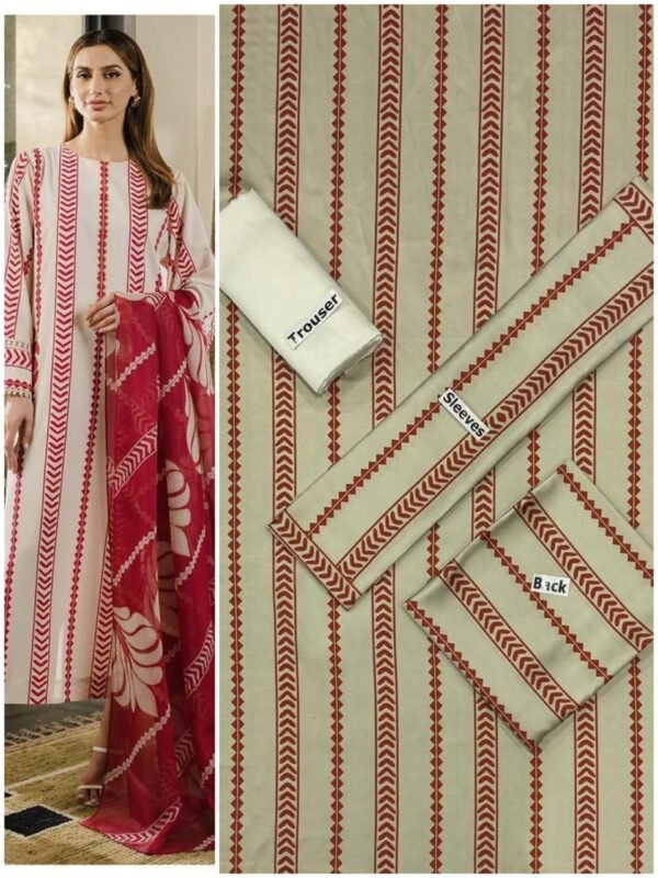 LULUSAR Digital Printed 2pc Fabric Silk