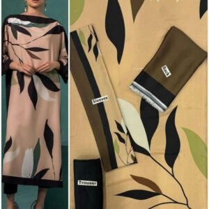 LULUSAR Digital Printed 2pc Fabric Silk