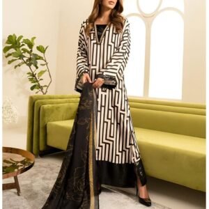 LULUSAR Digital Printed 2pc Fabric Silk