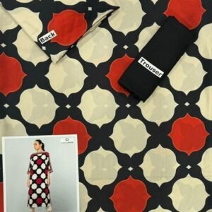 LULUSAR Digital Printed 2pc Fabric Silk