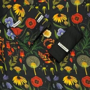 LULUSAR Digital Printed 2pc Fabric Silk
