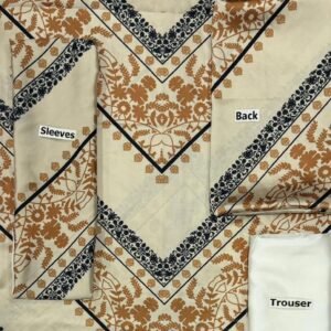 LULUSAR Digital Printed 2pc Fabric Silk