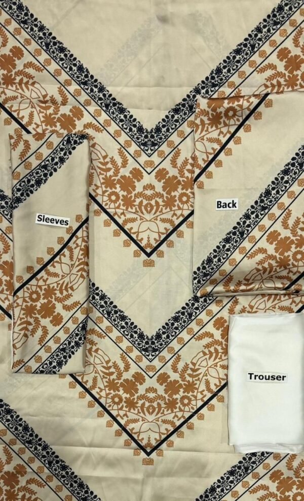 LULUSAR Digital Printed 2pc Fabric Silk