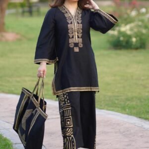 MOST DEMANDING EDITION 02PCS UNSTITCHED SUIT FABRIC(SHIRT). (TROUSER). BY KSH AIMAL MEER